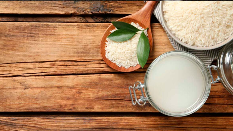 agua de arroz bajar de peso