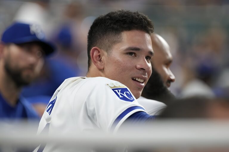 Freddy Fermín se robó el show de suplente y le dio el triunfo a Kansas City