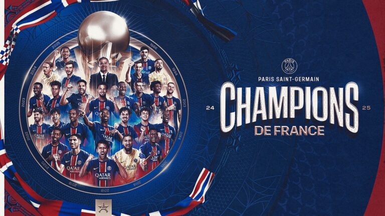 El PSG se coronó campeón en Francia a falta de seis jornadas