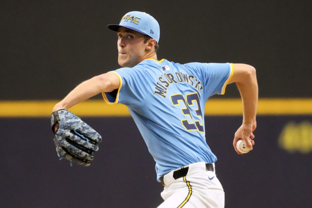 Jacob Misiorowski: el lanzallamas de Milwaukee que debutó con cinco innings sin hits ni carreras