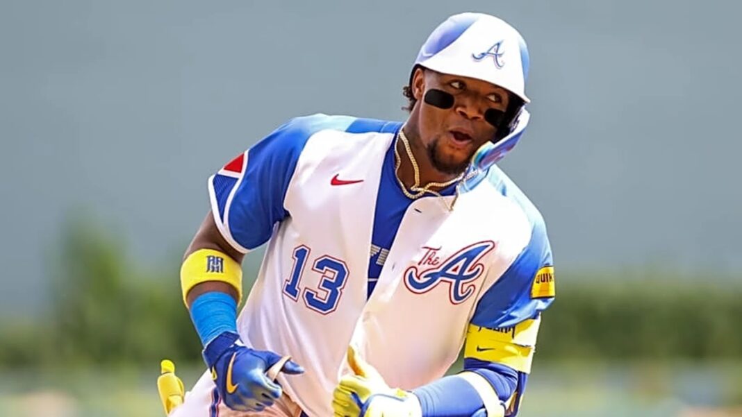 Ronald Acuña Jr. fue nombrado Jugador dea la Semana de la Liga Nacional