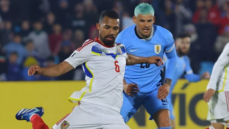 La derrota ante Uruguay complicó las aspiraciones mundialistas de Venezuela en las eliminatorias sudamericanas