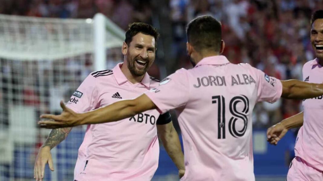 La MLS impuso una sanción a Lionel Messi y Jordi Alba