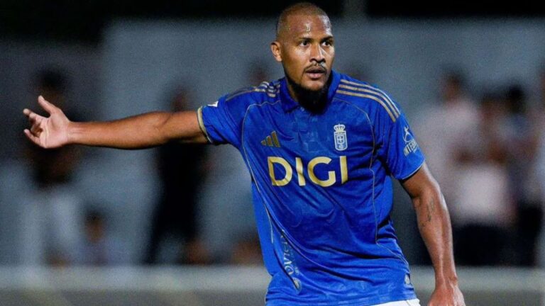 El debut de Salomón Rondón con el Real Oviedo