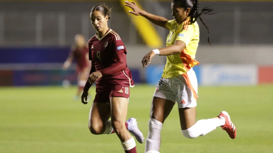 Venezuela igualó con Colombia en la Copa América Femenina