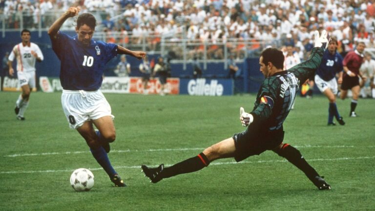 La actuación de Roberto Baggio en el Mundial de Fútbol Estados Unidos 1994
