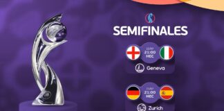 Así se jugarán las semifinales de la Eurocopa Femenina 2025 Así se jugarán las semifinales de la Eurocopa Femenina 2025