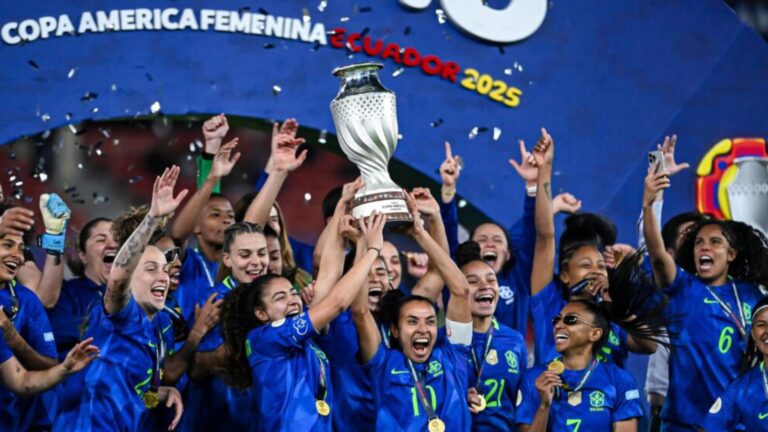Brasil ganó a Colombia y se tituló campeón de la Copa América Femenina