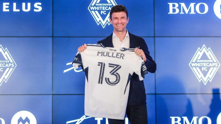Thomas Müller llegó a Canadá para jugar con Vancouver Whitecaps