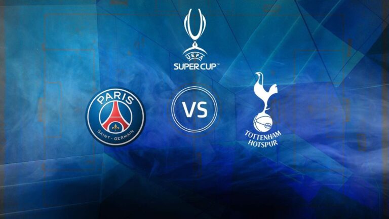 Hoy se jugará la Supercopa de Europa entre el PSG y el Tottenham