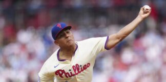 Ranger Suárez obtuvo el premio como Jugador de la Semana de la Liga Nacional (+detalles) Ranger Suárez obtuvo el premio como Jugador de la Semana de la Liga Nacional (+detalles)