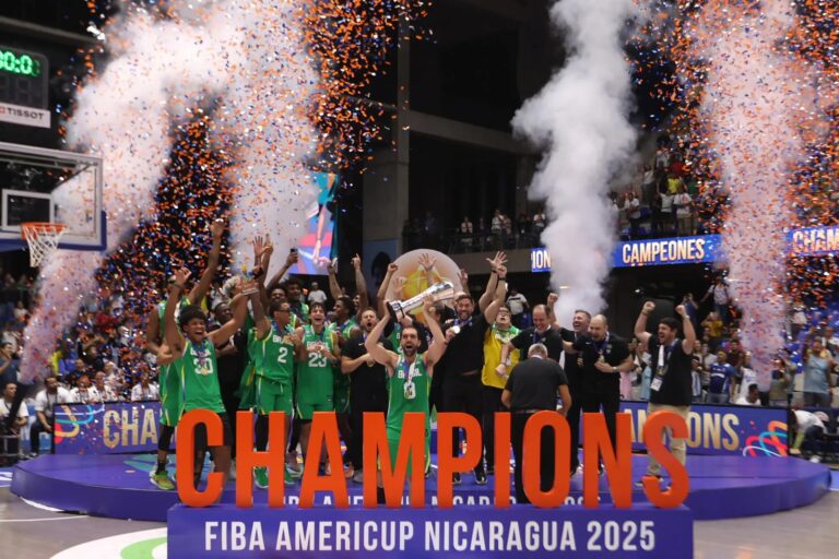 Brasil derrotó a Argentina y se coronó campeón del torneo FIBA AmeriCup 2025 de baloncesto