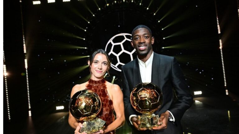 Dembélé y Bonmatí son los ganadores del Balón de Oro 2025