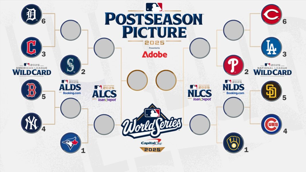 Así quedó definida la postemporada del béisbol de Grandes Ligas