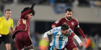 A pesar de la derrota ante Argentina, Venezuela depende de sí misma para clasificar al repechaje A pesar de la derrota ante Argentina, Venezuela depende de sí misma para clasificar al repechaje mundialista