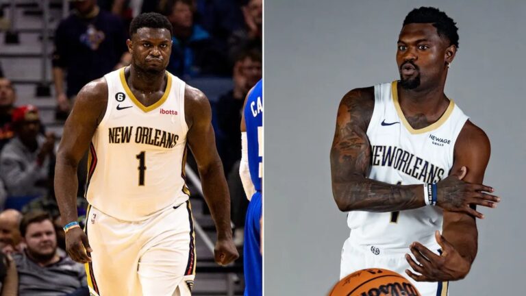 NBA: Zion Williamson muestra un impactante cambio físico de cara a la nueva temporada