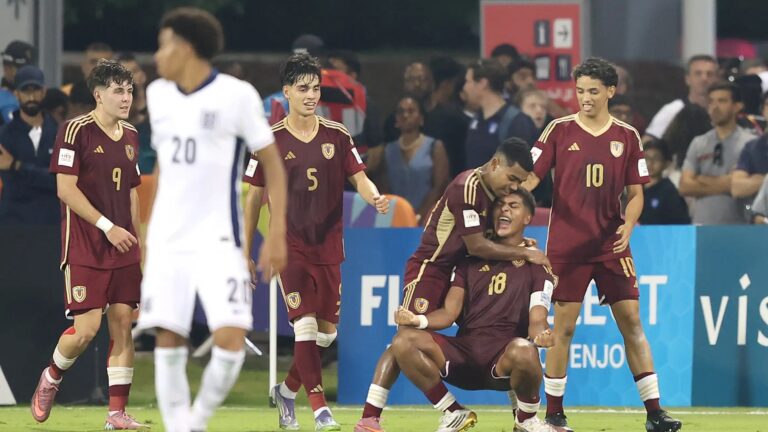 Venezuela debutó con triunfo ante Inglaterra en Mundial de Fútbol Sub-17