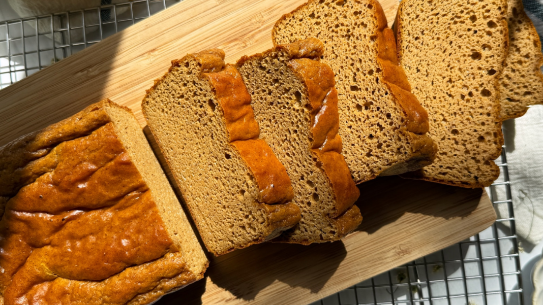 Pan de batata saludable