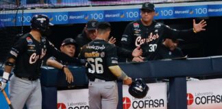 Caribes empañó debut de Salvador Pérez y Freddy Fermín al derrotar a Leones Caribes de Anzoátegui empañó debut de Salvador Pérez y Freddy Fermín al derrotar a Leones del Caracas