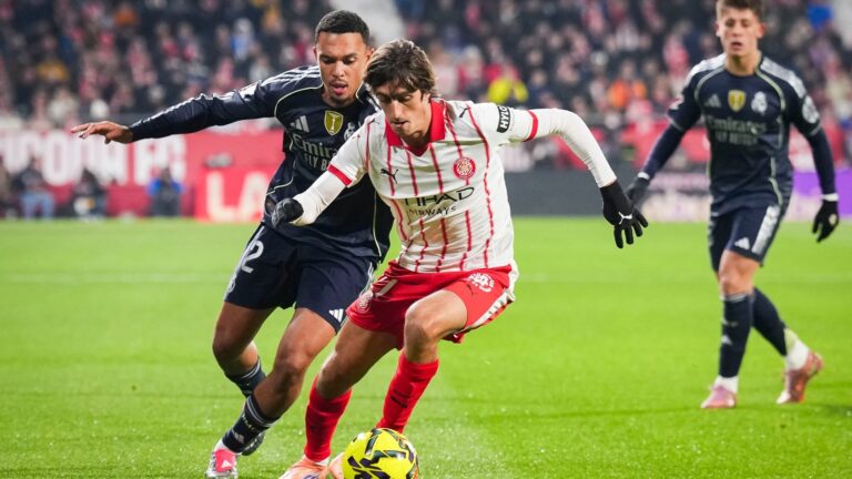 Real Madrid empató ante el Girona y ya no es líder de LaLiga