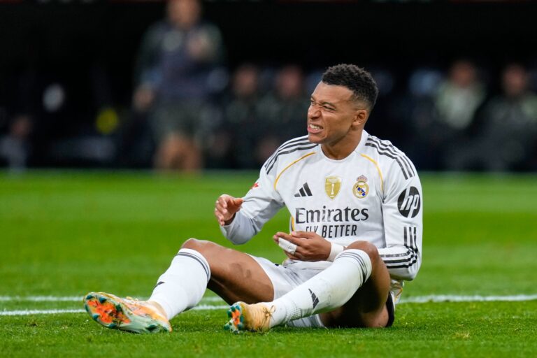 Kylian Mbappé es duda para el Real Madrid vs. Manchester City