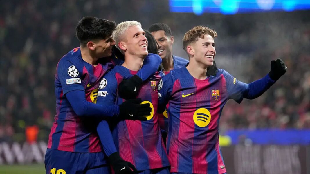 Champions League: Barcelona vence al Slavia en Praga