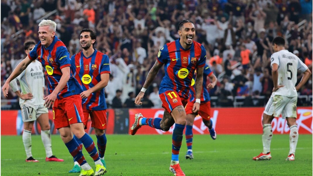 Barcelona, campeón de la Supercopa de España al ganar al Madrid