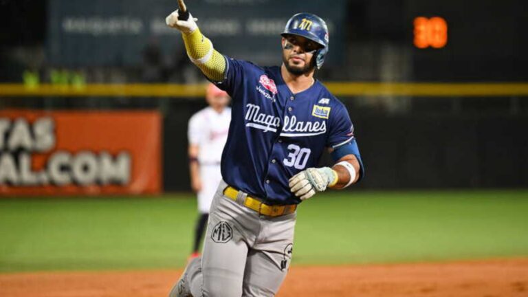 Magallanes castigó a Caribes y picó adelante en el primer juego