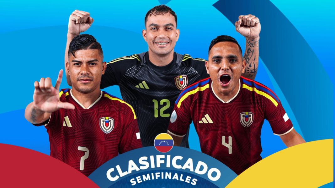 Vinotinto Futsal golea a Bolivia y clasifica a las semifinales