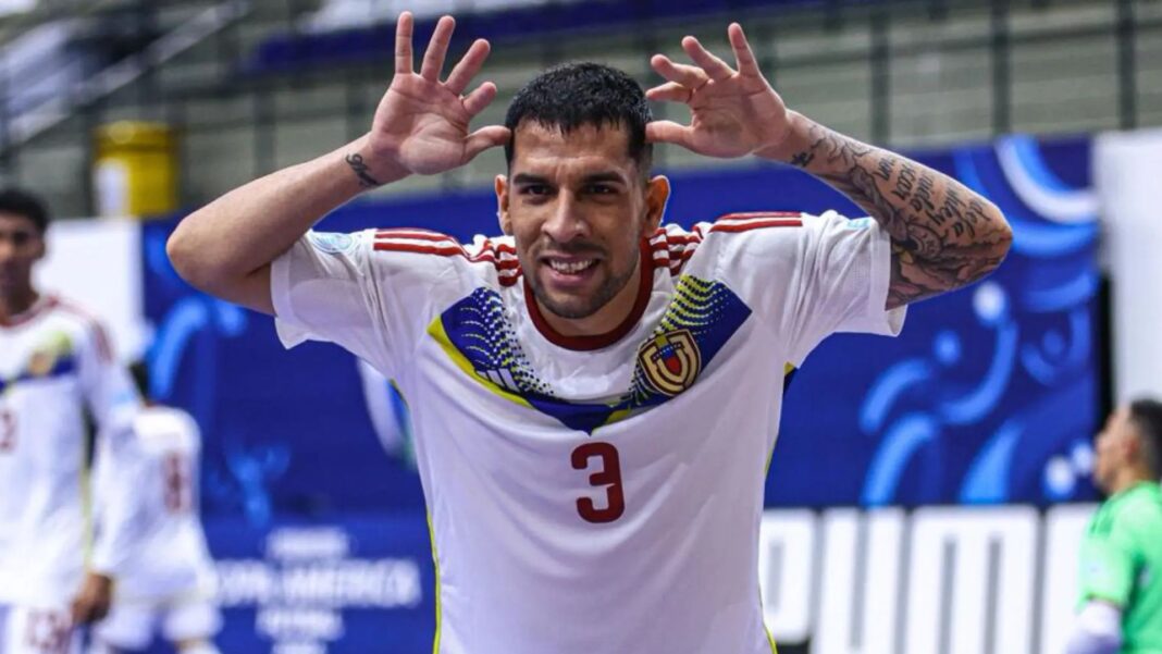 Copa América: triunfo de la Vinotinto futsal ante Colombia