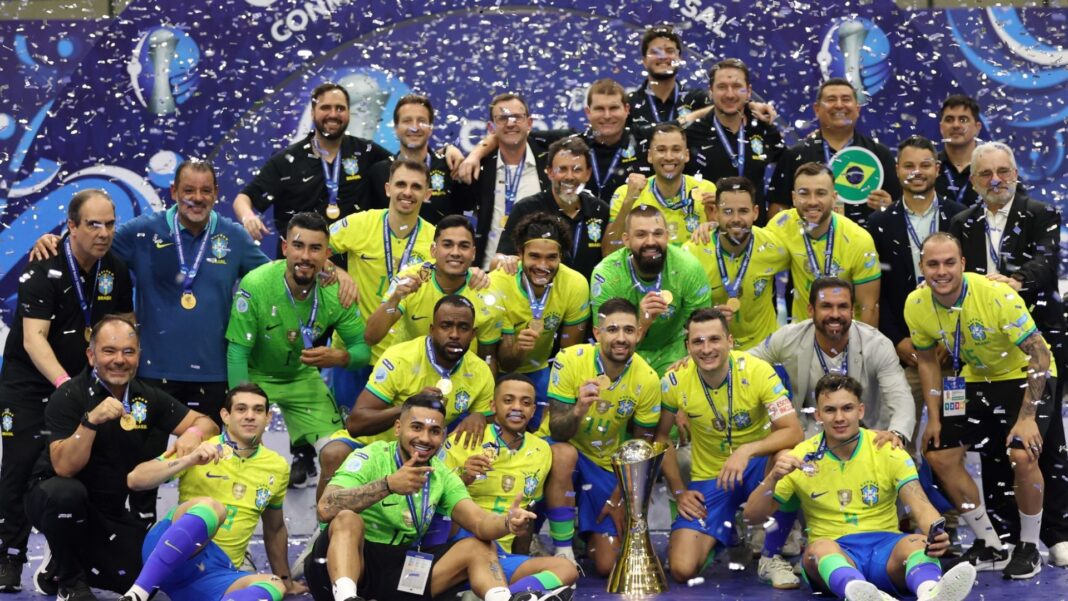 Brasil es campeón de la Copa América Futsal 2026
