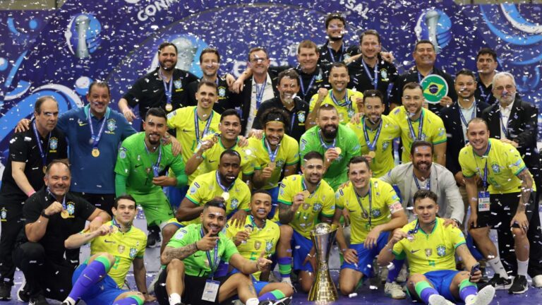 Brasil es campeón de la Copa América Futsal 2026