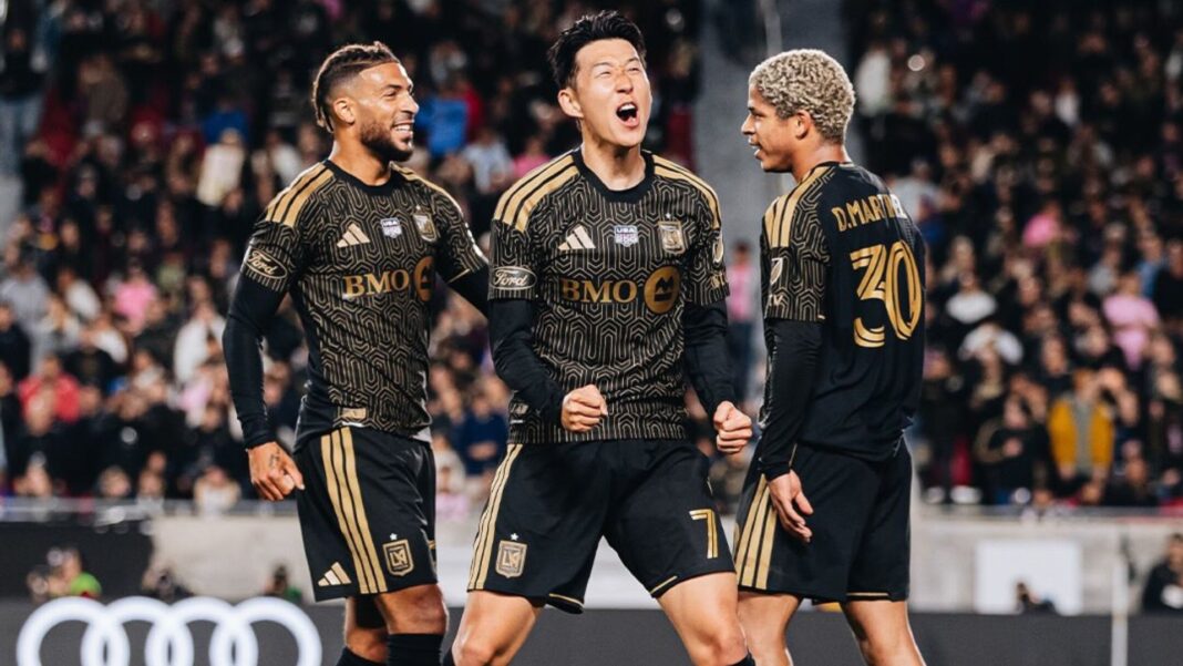 David Martínez anotó su primer gol con Ángeles FC ante Inter