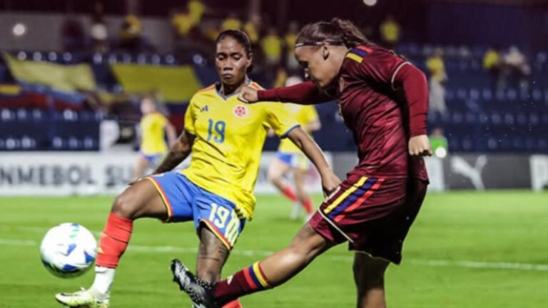 Colombia vence a Venezuela en el Sudamericano Femenino