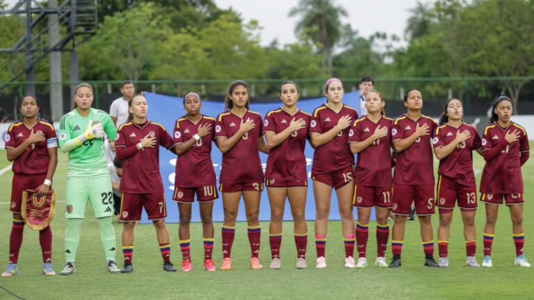 Vinotinto femenina sub-20 empata ante Ecuador en el Sudamericano