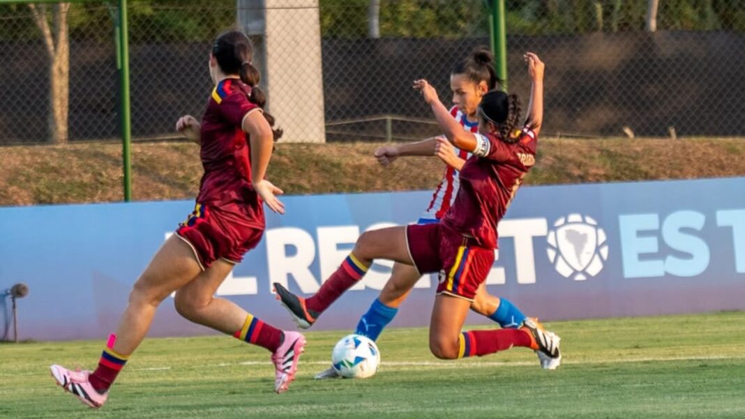 Vinotinto femenina sub-20 cae ante Paraguay en el Sudamericano