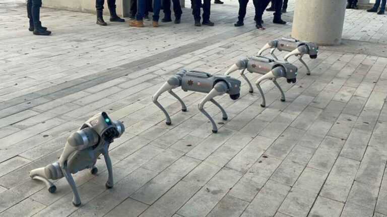 Perros robots reforzarán la seguridad en el Mundial 2026