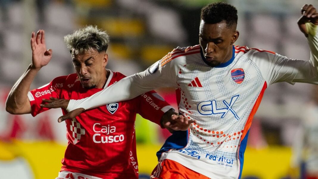 Academia Puerto Cabello cae ante Cienciano en la Sudamericana