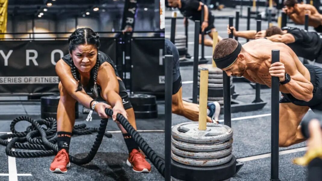 Hyrox: ¿Qué tipos de ejercicios componen su circuito?