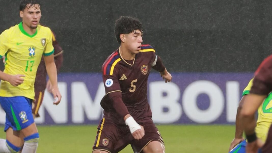 CONMEBOL Sub17: La Vinotinto cayó 1-0 ante Brasil