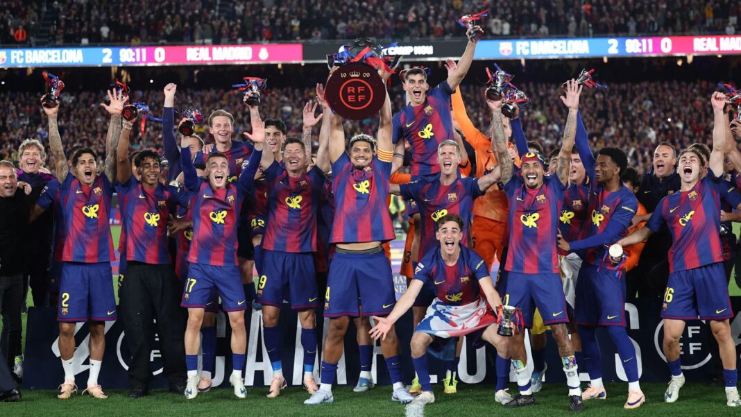Barcelona derrota al Madrid y se proclama campeón de LaLiga