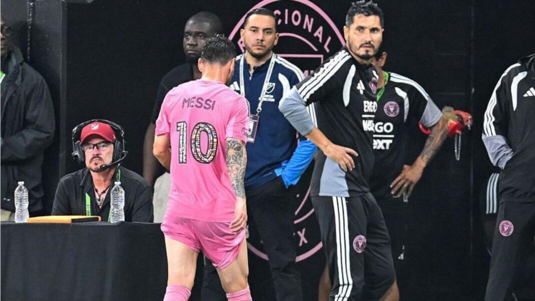 ¿Hay lesión? Messi encendió las alarmas en Inter Miami por supuestas molestias