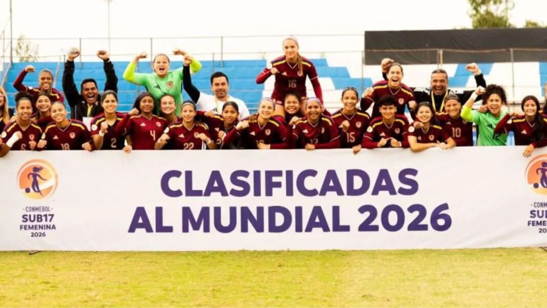 La Vinotinto femenina sub17 consiguió su pase al Mundial