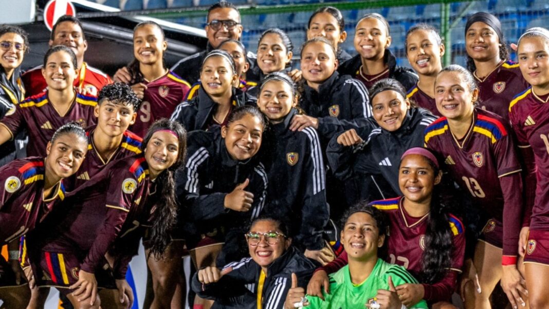 Vinotinto femenina sub17 a semifinales del Sudamericano