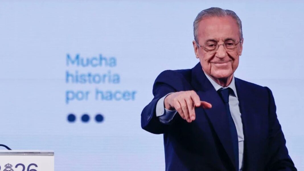 Florentino Pérez es reelecto presidente del Real Madrid