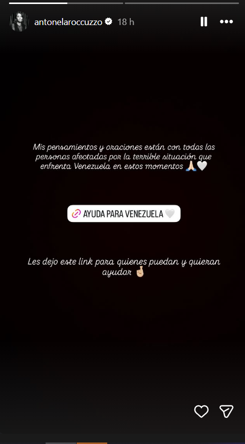 Esposa de Messi - recaudación de fondos - terremotos - Venezuela - Goal Line