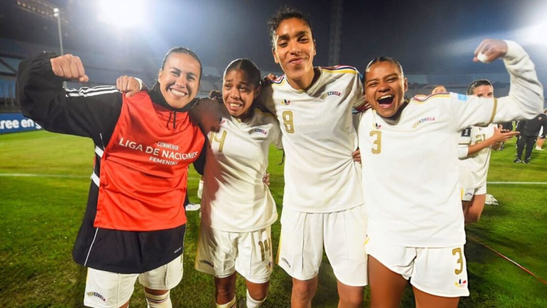 Vinotinto femenina avanza al repechaje del Mundial Brasil 2027