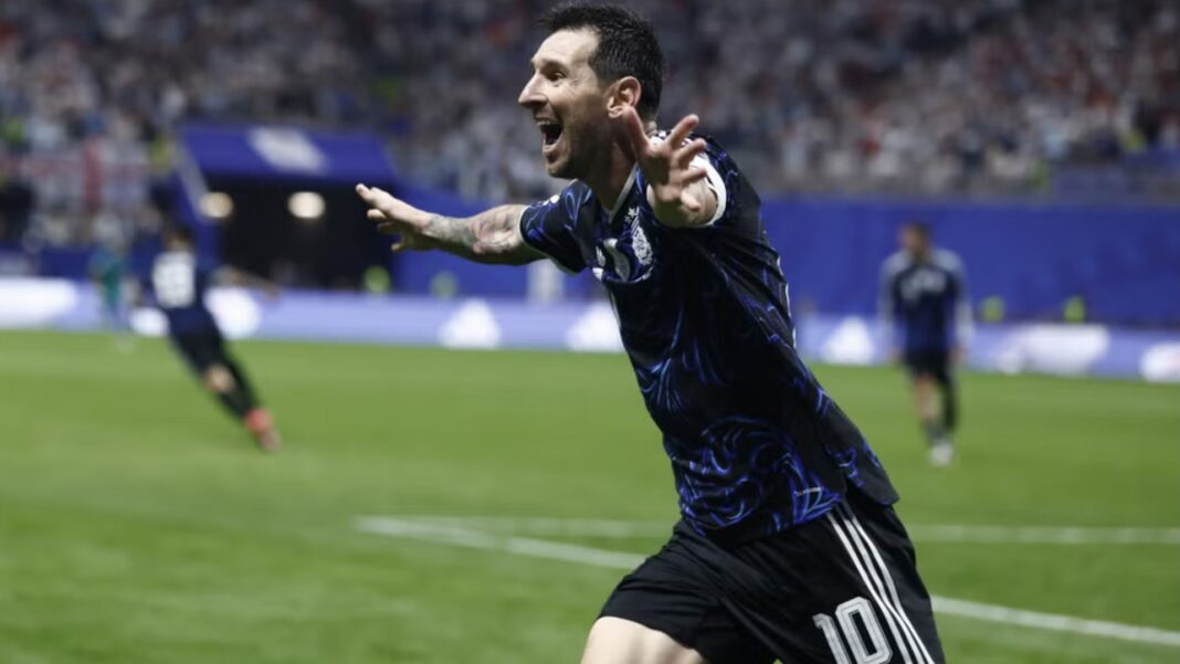Lionel Messi - Argentina vs Inglaterra - Mundial 2026 - Goal Line